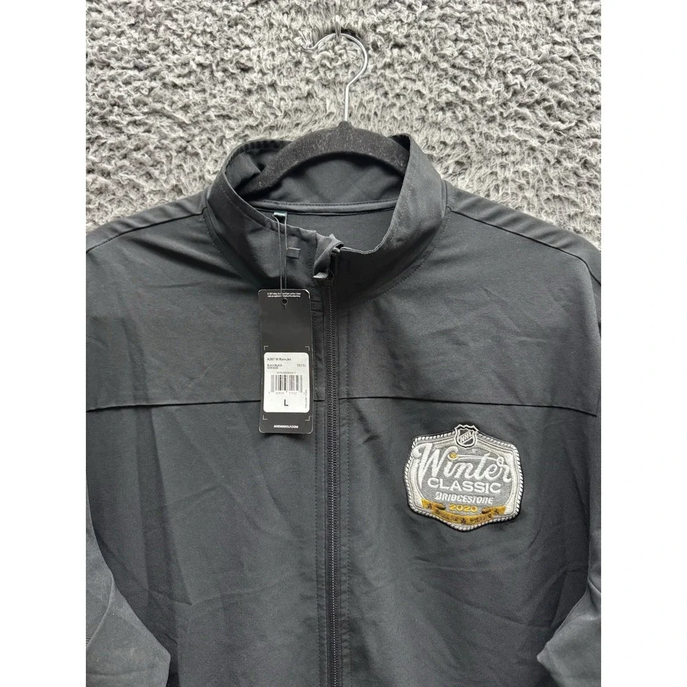 Adidas Windbreaker NHL Hockey Bridgestone Winter Classic Jacket Men's Large‎ NWT